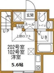 ハーミットクラブハウスヒルズ戸塚Ｂの物件間取画像